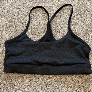 ZYIA Black Venom Snake Print Sports Bra Size Small Great condition